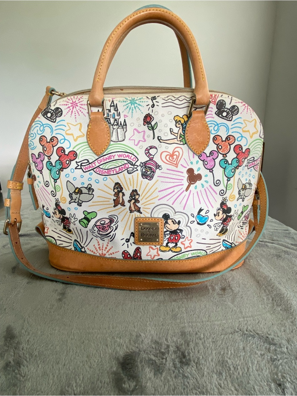 Disney Sketch Satchel Dooney & Bourke